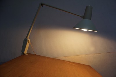 lamp Swing, 605, NSD, industriele, vintage, architecten, lamp, Gelenkarm, werkstattlampe, schreibtischlampe, clamp on, architect-00001